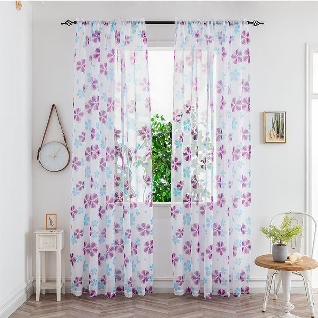 Mesh Curtains Bedroom Light