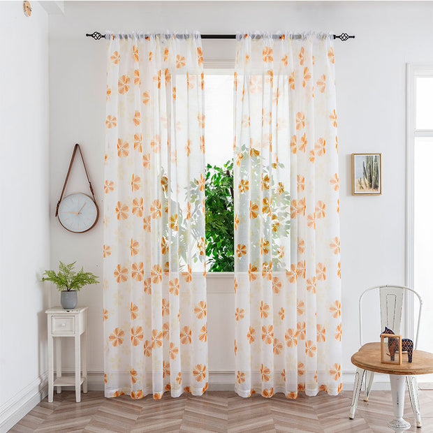 Mesh Curtains Bedroom Light