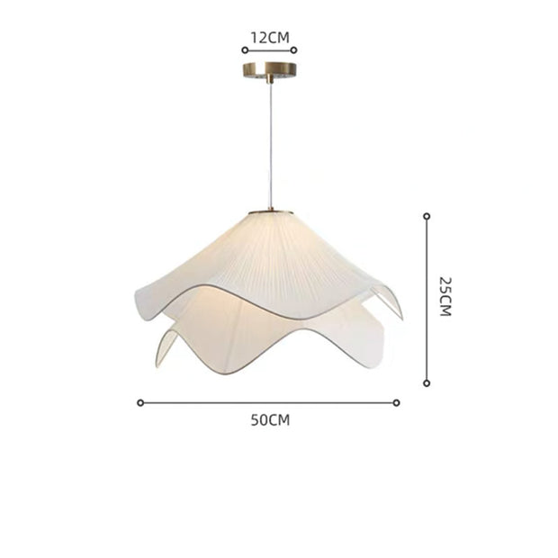 Bedroom Light Yarn Petal Chandelier