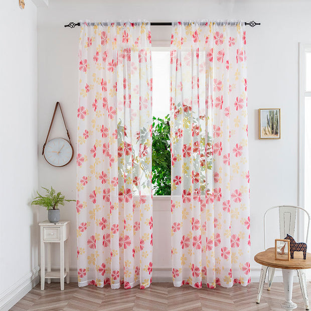 Mesh Curtains Bedroom Light