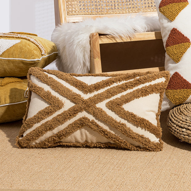 Pillow Sofa Living Room And Bedside Throw Pillowcase Waist Pillow