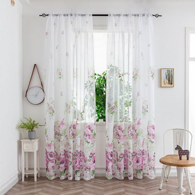 Mesh Curtains Bedroom Light