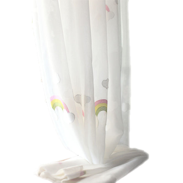 Rainbow Mesh Curtains
