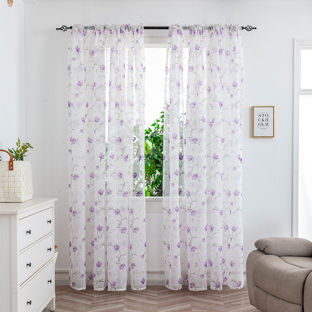 Mesh Curtains Bedroom Light