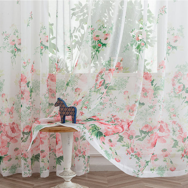 Mesh Curtains Bedroom Light